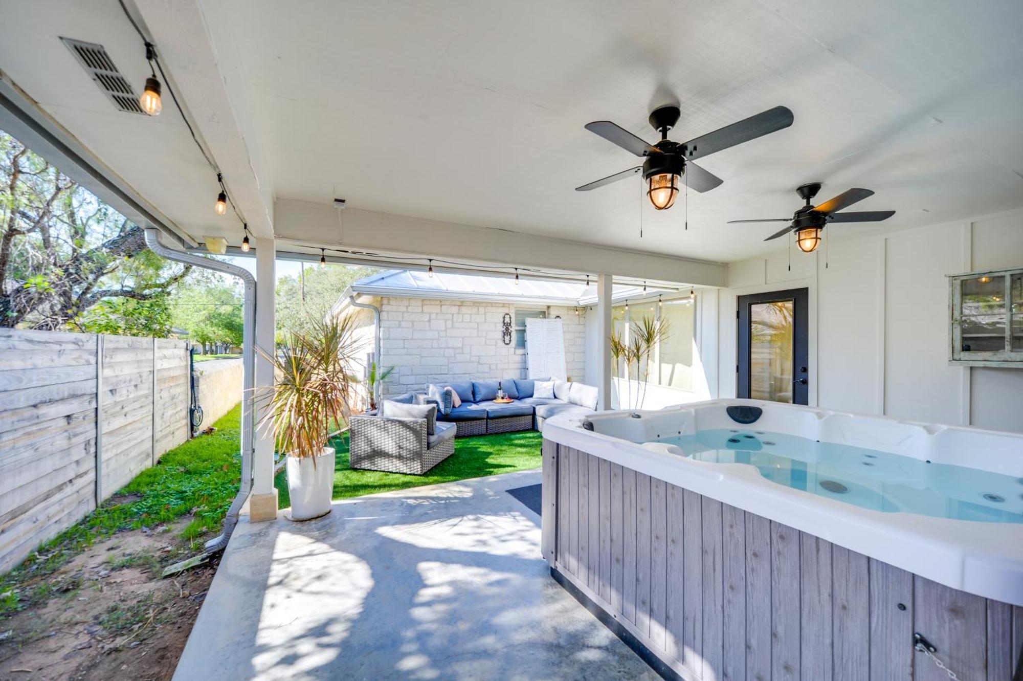 Fredericksburg Regan Cottage With Hot Tub! Exterior foto